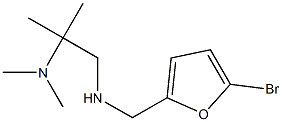 [(5-bromofuran-2-yl)methyl][2-(dimethylamino)-2-methylpropyl]amine Struktur