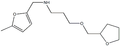 [(5-methylfuran-2-yl)methyl][3-(oxolan-2-ylmethoxy)propyl]amine Struktur