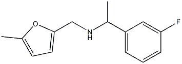 [1-(3-fluorophenyl)ethyl][(5-methylfuran-2-yl)methyl]amine Struktur