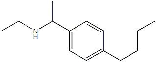 [1-(4-butylphenyl)ethyl](ethyl)amine Struktur