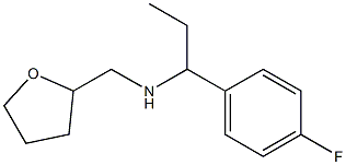 [1-(4-fluorophenyl)propyl](oxolan-2-ylmethyl)amine Struktur