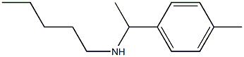 [1-(4-methylphenyl)ethyl](pentyl)amine Struktur