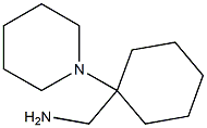 [1-(piperidin-1-yl)cyclohexyl]methanamine Struktur