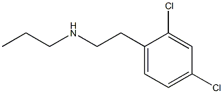 [2-(2,4-dichlorophenyl)ethyl](propyl)amine Struktur