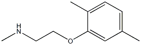 [2-(2,5-dimethylphenoxy)ethyl](methyl)amine Struktur