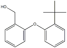 [2-(2-tert-butylphenoxy)phenyl]methanol Struktur