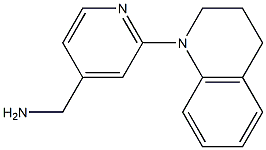 [2-(3,4-dihydroquinolin-1(2H)-yl)pyridin-4-yl]methylamine Struktur