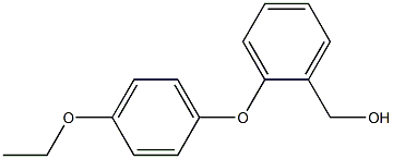 [2-(4-ethoxyphenoxy)phenyl]methanol Struktur