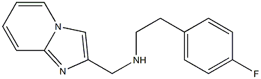 [2-(4-fluorophenyl)ethyl]({imidazo[1,2-a]pyridin-2-ylmethyl})amine Struktur