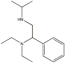 [2-(diethylamino)-2-phenylethyl](propan-2-yl)amine Struktur