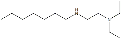 [2-(diethylamino)ethyl](heptyl)amine Struktur