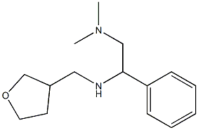 [2-(dimethylamino)-1-phenylethyl](oxolan-3-ylmethyl)amine Struktur