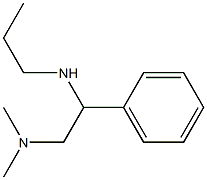 [2-(dimethylamino)-1-phenylethyl](propyl)amine Struktur