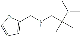 [2-(dimethylamino)-2-methylpropyl](furan-2-ylmethyl)amine Struktur