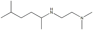 [2-(dimethylamino)ethyl](5-methylhexan-2-yl)amine Struktur