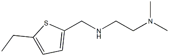 [2-(dimethylamino)ethyl][(5-ethylthiophen-2-yl)methyl]amine Struktur