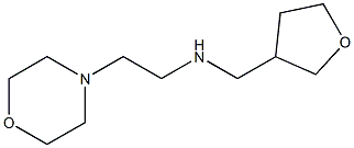 [2-(morpholin-4-yl)ethyl](oxolan-3-ylmethyl)amine Struktur