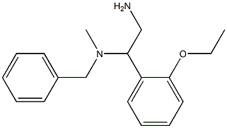 [2-amino-1-(2-ethoxyphenyl)ethyl](benzyl)methylamine Struktur