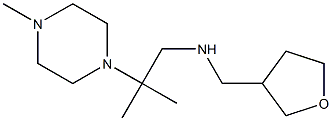 [2-methyl-2-(4-methylpiperazin-1-yl)propyl](oxolan-3-ylmethyl)amine Struktur