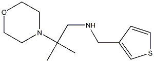 [2-methyl-2-(morpholin-4-yl)propyl](thiophen-3-ylmethyl)amine Struktur