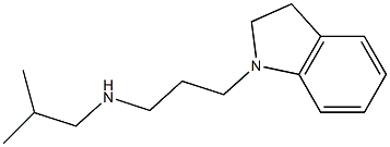 [3-(2,3-dihydro-1H-indol-1-yl)propyl](2-methylpropyl)amine Struktur