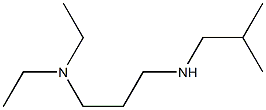 [3-(diethylamino)propyl](2-methylpropyl)amine Struktur