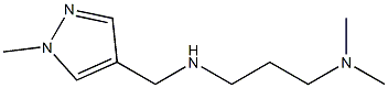 [3-(dimethylamino)propyl][(1-methyl-1H-pyrazol-4-yl)methyl]amine Struktur