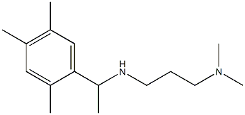 [3-(dimethylamino)propyl][1-(2,4,5-trimethylphenyl)ethyl]amine Struktur