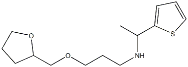 [3-(oxolan-2-ylmethoxy)propyl][1-(thiophen-2-yl)ethyl]amine Struktur