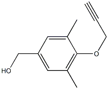 [3,5-dimethyl-4-(prop-2-yn-1-yloxy)phenyl]methanol Struktur