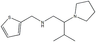 [3-methyl-2-(pyrrolidin-1-yl)butyl](thiophen-2-ylmethyl)amine Struktur