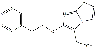 [6-(2-phenylethoxy)imidazo[2,1-b][1,3]thiazol-5-yl]methanol Struktur