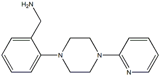 {2-[4-(pyridin-2-yl)piperazin-1-yl]phenyl}methanamine Struktur