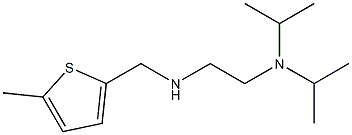 {2-[bis(propan-2-yl)amino]ethyl}[(5-methylthiophen-2-yl)methyl]amine Struktur