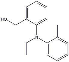 {2-[ethyl(2-methylphenyl)amino]phenyl}methanol Struktur