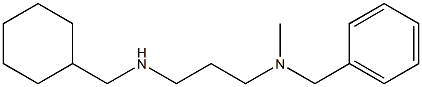 {3-[benzyl(methyl)amino]propyl}(cyclohexylmethyl)amine Struktur