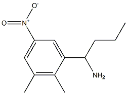 1-(2,3-dimethyl-5-nitrophenyl)butan-1-amine Struktur