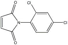 1-(2,4-dichlorophenyl)-2,5-dihydro-1H-pyrrole-2,5-dione Struktur