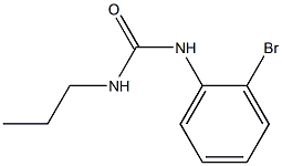 1-(2-bromophenyl)-3-propylurea Struktur