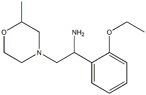 1-(2-ethoxyphenyl)-2-(2-methylmorpholin-4-yl)ethanamine Struktur