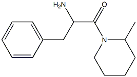 1-(2-methylpiperidin-1-yl)-1-oxo-3-phenylpropan-2-amine Struktur