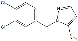 1-(3,4-dichlorobenzyl)-1H-pyrazol-5-amine Struktur