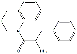 1-(3,4-dihydroquinolin-1(2H)-yl)-1-oxo-3-phenylpropan-2-amine Struktur