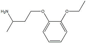 1-(3-aminobutoxy)-2-ethoxybenzene Struktur