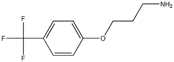 1-(3-aminopropoxy)-4-(trifluoromethyl)benzene Struktur