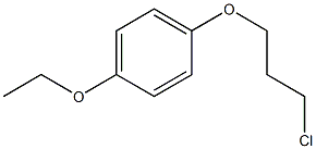 1-(3-chloropropoxy)-4-ethoxybenzene Struktur