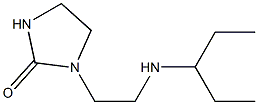 1-[2-(pentan-3-ylamino)ethyl]imidazolidin-2-one Struktur