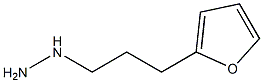 1-[3-(furan-2-yl)propyl]hydrazine Struktur