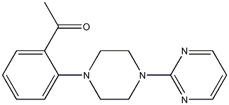 1-{2-[4-(pyrimidin-2-yl)piperazin-1-yl]phenyl}ethan-1-one Struktur