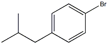 1-bromo-4-(2-methylpropyl)benzene Struktur